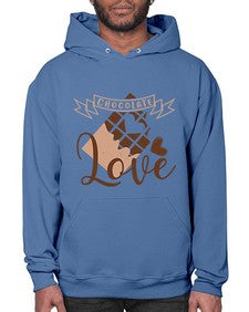 chocolate love 96# - chocolate- Hoodie