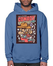 cowboy crunchies 345# - western- Hoodie