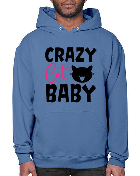 crazy cat baby Style 66# - baby- Hoodie
