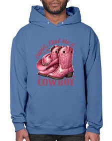 cupid find me a cowboy western 359# - western- Hoodie