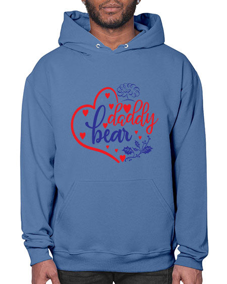 daddy bear 83# - bears - animals- Hoodie