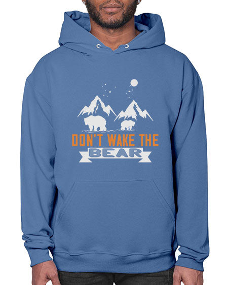 don’t wake the bear 103# - bears - animals- Hoodie