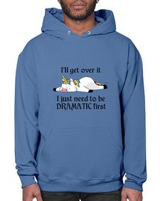 dramatic unicorn 96# - unicorn- Hoodie