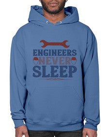 engineers never sleep Style 149# - engineer- Hoodie
