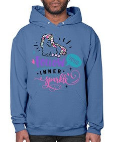 follow your inner sparkle 141# - unicorn- Hoodie