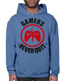 gamers never quit 95# - video games- Hoodie