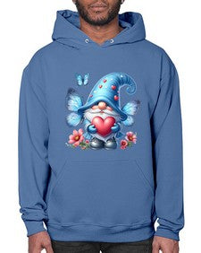 gnome with butterfly 01# - gnome- Hoodie