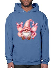 gnome with butterfly 02# - gnome- Hoodie