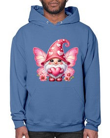 gnome with butterfly 08# - gnome- Hoodie