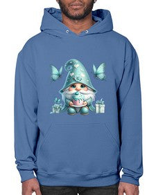 gnome with butterfly 10# - gnome- Hoodie