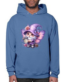 gnome with butterfly 18# - gnome- Hoodie