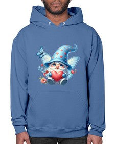 gnome with butterfly 28# - gnome- Hoodie