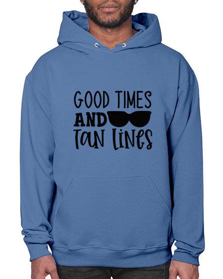 good times and tan lines Style 99# - summer- Hoodie