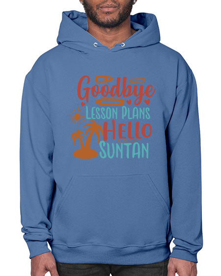 goodbye lesson plans hello summer 104# - summer- Hoodie
