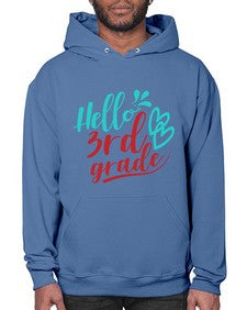 hallo third grade 231# - third grade- Hoodie
