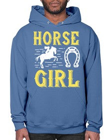 horse girl Style 51# - horse- Hoodie