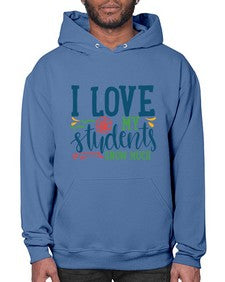 i love my students snow much Style 202# - teacher- Hoodie