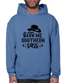 kiss me southern sass 711# - western- Hoodie