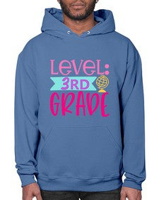 level third grade one hundred 465# - third grade- Hoodie