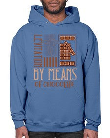 levitation by means of chocolate 307# - chocolate- Hoodie