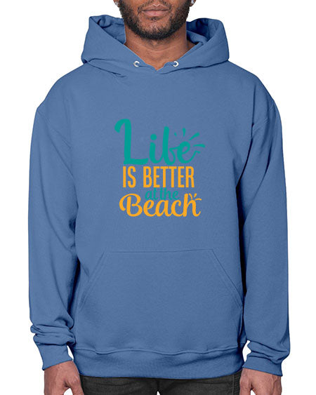 life is better at the beach Style 91# - summer- Hoodie