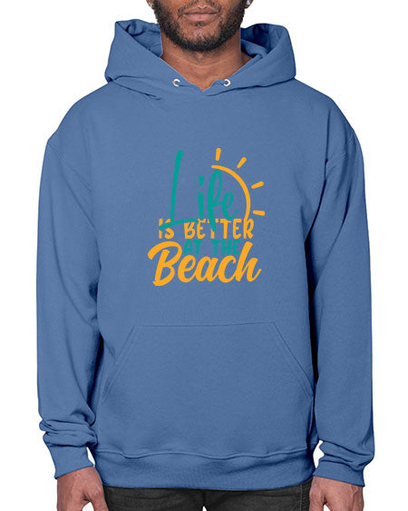 life is better at the beach Style 92# - summer- Hoodie