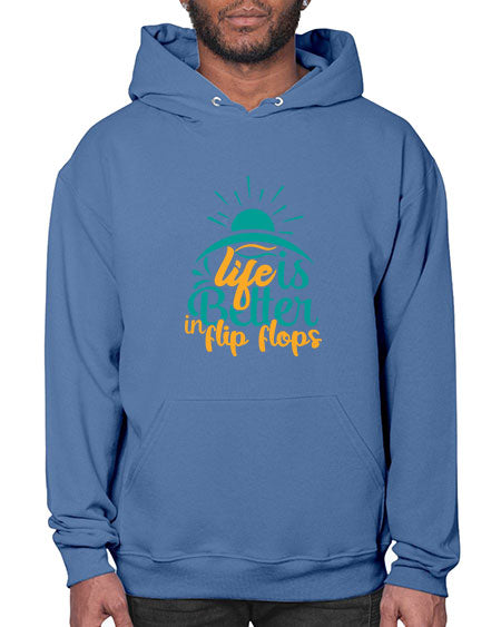 life is better in flip flops Style 89# - summer- Hoodie