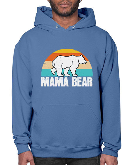 mama bear 177# - bears - animals- Hoodie