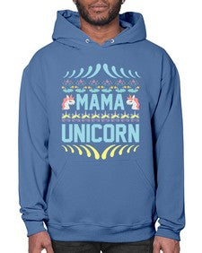 mama unicorn 293# - unicorn- Hoodie