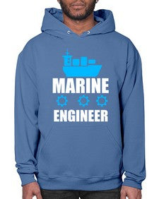 marine engineer 1086# - engineer- Hoodie