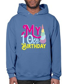 my 10th birthday 251# - unicorn- Hoodie