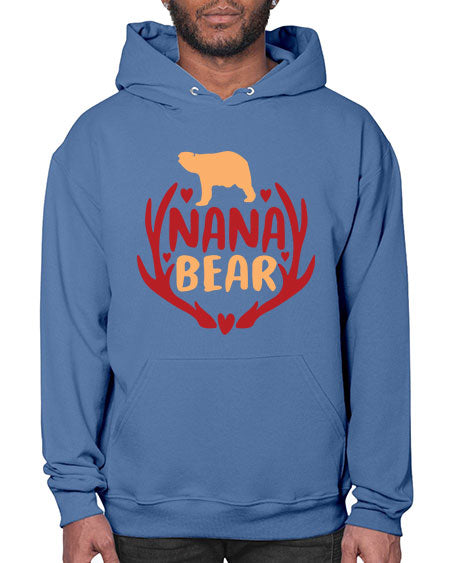 nana bear 195# - bears - animals- Hoodie