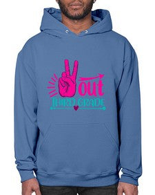 out third grade 614# - third grade- Hoodie