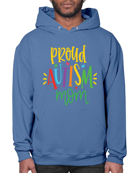 proud autism mom Style 35# - autism- Hoodie