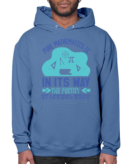 pure mathematics in its way 44# - pi- Hoodie