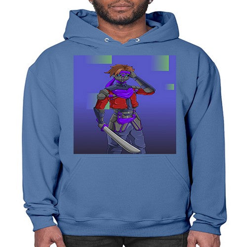 robber bring knife156# - anime- Hoodie