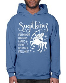 sagittarius 401# - sagittarius- Hoodie