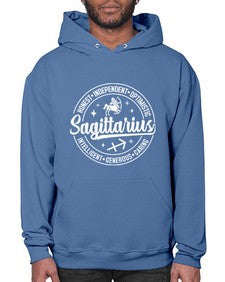 sagittarius 407# - sagittarius- Hoodie