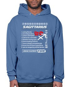 sagittarius 425# - sagittarius- Hoodie