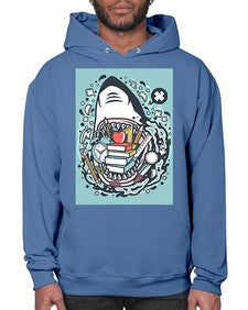shark school 871# - general school- Hoodie