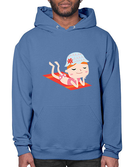 summer characters 59# - summer- Hoodie