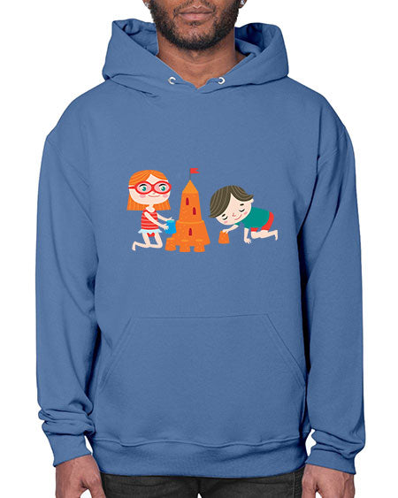summer characters 66# - summer- Hoodie