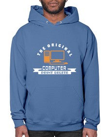 the original computer print delete 12# - computer- Hoodie