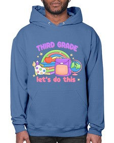 third Grade Lets Do This 964# - third grade- Hoodie