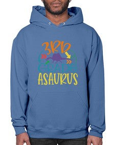 third grade asaurus 948# - third grade- Hoodie