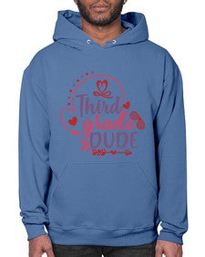 third grade dude 955# - third grade- Hoodie
