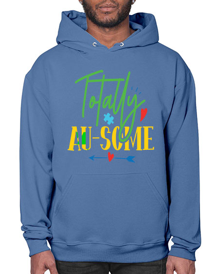 totally ausome Style 1# - autism- Hoodie