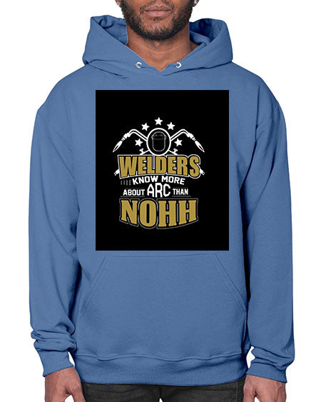 welder know about arc than nohh 1616# - welder- Hoodie