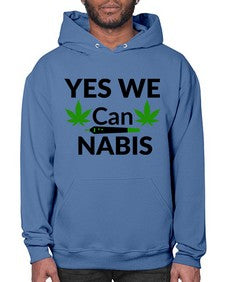 yes we cannabis 1262# - marijuana- Hoodie