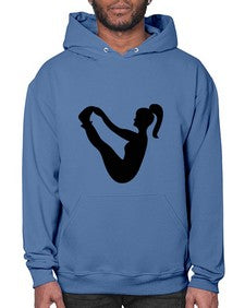 yoga pose  633# - yoga- Hoodie